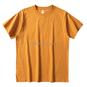 T-shirt de luxe personnalisé 300gsm coton T-Shirt lourd été 2025 Streetwear T-shirt blanc en gros Boxy recadrée t-shirts hommes - Product Image 4