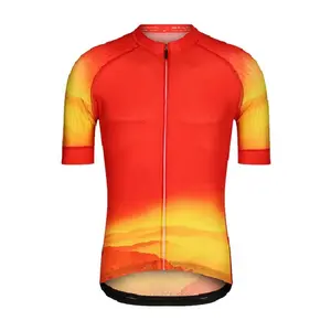 2024 быстросохнущая велосипедная рубашка, Высококачественная велосипедная рубашка с лазерным вырезом, Мужская велосипедная майка с защитой от запаха