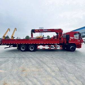 Grue montée sur camion Dongfeng 6X4 Chengli Changwei 12 tonnes à flèche articulée 5 sections - Product Image 5