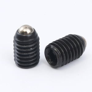 Carbon Steel Ball Head Locating Screws M16 Metric Grade A Level 10.9 Anodized Black Internal Hexagonal - Product Image 3