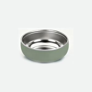 カスタムロゴ古典的な子供ダイニングベビープレート食品グレード304ステンレス鋼板シリコーン吸引 - Product Image 2