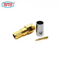 SMA Male Plug LMR240 H155 RG59 RG8X Cable RF Coax Coaxial Connectors