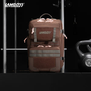 लैम्गोई कस्टम वॉलफपैक बैकपैक फिटनेस स्पोर्ट्स बैग जिम बैकपैक बेल्ट धारक के साथ कस्टम सामरिक बैकपैक - Product Image 5