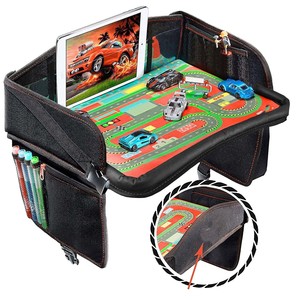 Échantillon gratuit, usine BSCI, ventes chaudes, plateau de jeu pour enfants personnalisé, plateau de voyage pour tout-petits, organisateur de siège de voiture - Product Image 1