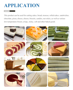 เครื่องตัดแป้งอัลตราโซนิกสำหรับเบเกอรี่เชิงพาณิชย์ สำหรับทำฟัดจ์นมพิสตาชิโอรสเกลือทะเล - Product Image 5