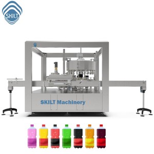 Machine d'étiquetage automatique à colle thermofusible SKILT à 9 têtes rotatives pour bouteilles de bière, de <span class=keywords><strong>jus</strong></span> et d'eau minérale - Product Image 1