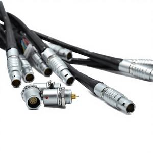 Connecteur circulaire étanche de type DIN pour applications automobiles industrielles, connecteur à poussoir-tiroir, faisceau de câbles, connecteur pour applications électriques - Product Image 1