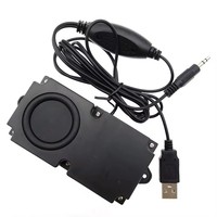 Portable Mini haut-parleur subwoofer 3/6 diaphragme pour ordinateur ordinateurs portables USB petit haut-parleur multimédia bureau audio bricolage klaxon accessoire