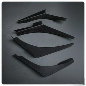 4 Uds FRP Track Canards para Lancer Evolution 7-9 EVO modelo <span class=keywords><strong>de</strong></span> mejora <span class=keywords><strong>de</strong></span> rendimiento personalizado - Product Image 5