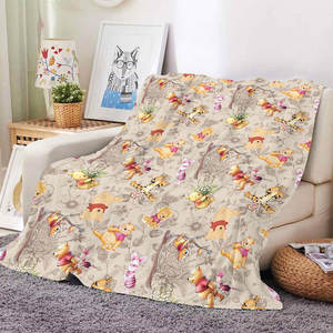 Manta de Franela Personalizada de Fábrica para Niños, Manta de Sofá para Bebés, Manta para Siesta, Lindas Mantas de Osito para Niños y Niñas - Product Image 4