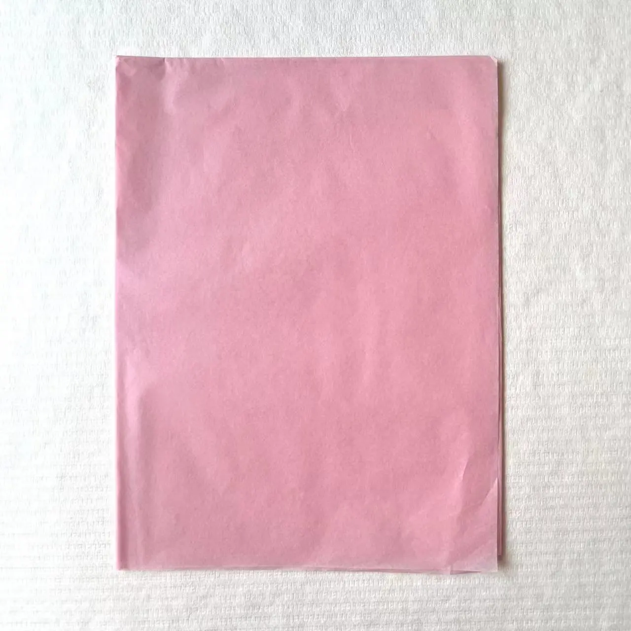 Kertas tisu berwarna merah muda mawar 17gsm 50*75cm 1 kertas pembungkus kemasan karton kertas tisu pabrik whosale