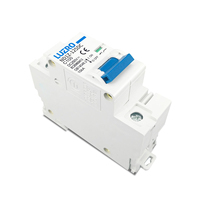 ND1Z-125 DC 1P Seri Fotovoltaik Solar C-curve Tembaga Li Proteksi 10KA Pemutus Sirkuit Baterai Saklar Utama 100A/80A/125A MCB