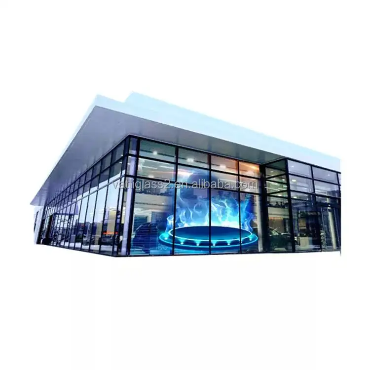 Manufacturer Customized Full Color Outdoor Glass Mesh Transparent Glass Window Film Led Screen