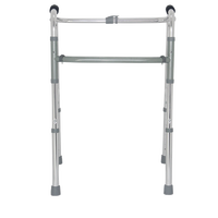 Marcheur orthopédique pour adultes, 1 pièce, accessoire médical en aluminium léger pliant
