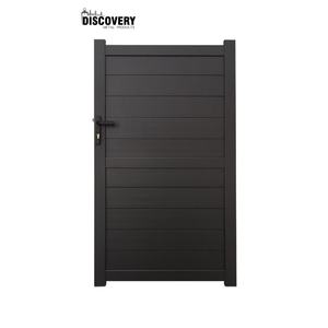 Puerta de Aluminio para Exteriores con Recubrimiento en Polvo y Panel Horizontal para Pasarela Peatonal, Fácil de Montar, Puerta de Seguridad y Privacidad para Exteriores - Product Image 1