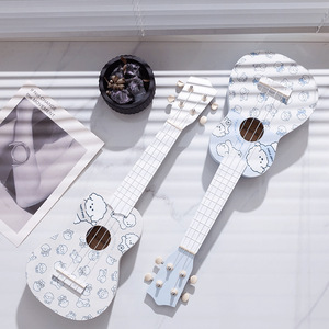 Carino in stile Entry-Level Ukulele di alta qualità per chitarra con finitura opaca acero per studenti adulti femmina/maschio ebano - Product Image 2