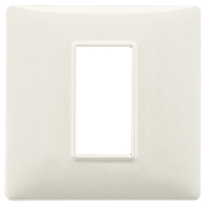 Vimar White Granite Wall <b>Switch</b> Plate 13x8 Cm 0.9 H For Indoor Use - Product Image 1