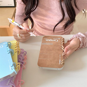 Étui de téléphone portable Campus anglais couleur simple adapté à l'iPhone 16 15 <span class=keywords><strong>pro</strong></span> max étui à rabat <span class=keywords><strong>Samsung</strong></span> - Product Image 6