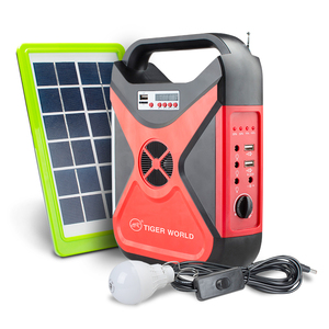 Portable Charging Rechargeable Home Energy Lighting <strong>System</strong> Kit <strong>Solar</strong> <strong>Lights</strong> Indoor Bulb Set With Radio and Music - Product Image 4
