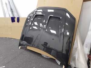 Capot Runde de haute qualité pour Audi <span class=keywords><strong>Q8</strong></span> RSQ8 mise à niveau Facelift MSY Style capot moteur Offres Spéciales <span class=keywords><strong>prix</strong></span> usine en Fiber de carbone sèche - Product Image 2