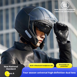 <span class=keywords><strong>Casco</strong></span> de Motocicleta ABS Personalizado a Precio Económico, Cascos de Motociclismo, <span class=keywords><strong>Casco</strong></span> Clásico Vintage para <span class=keywords><strong>Hombre</strong></span>, <span class=keywords><strong>Casco</strong></span> de Seguridad - Product Image 2