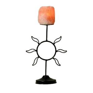 Lampe de sel ronde sculptée à la main en matériau organique avec design Feng Shui pour la décoration de la maison, les mariages, les fêtes et les cadeaux - Product Image 5