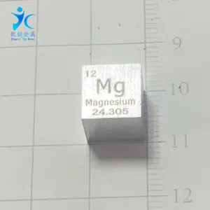높은 순도 99.99% 마그네슘 큐브 요소 수집을위한 Mg 금속 큐브