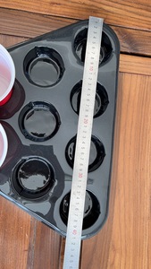 מפעל מחיר 2 באר פונג מדפי 4 כדורי 22 כוסות beerpong ערכת - Product Image 5