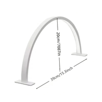 Lampe de table LED en forme de croissant de lune, USB, à intensité variable, température de couleur réglable, lampe de beauté pour la protection des yeux, pour l'étude et le maquillage