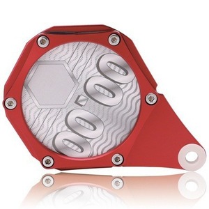 Support de <span class=keywords><strong>plaque</strong></span> d'<span class=keywords><strong>immatriculation</strong></span> en alliage d'aluminium pour moto - Cadre hexagonal pour scooter, <span class=keywords><strong>cyclomoteur</strong></span> et véhicules à moteur - Product Image 1