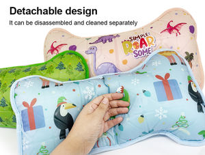 De Xangai Bingfan para Dormir Dupla Memória Cooling Gel Almofadas Espuma & Gel Criança & Cuidados Pós-parto Mudança de Fase Materia - Product Image 6