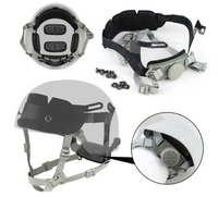 Fabricant de boucle de verrouillage de tête de casque tactique avec système de suspension de casque accessoires de casque USINE