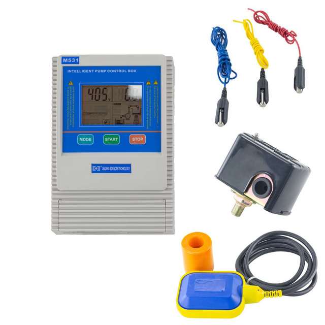Adjustment Intelligent Automatic Wireless Remote Electric Control Box Water Pump 220V Flow