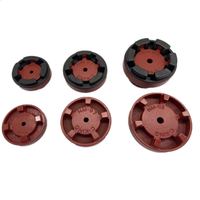 Vente directe usine – Couplage élastique flexible à griffes en fonte de type NM pour transmission de puissance, motif fleur de prunier