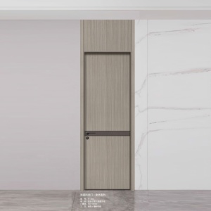 <span class=keywords><strong>Porte</strong></span> composite en bois massif moderne, écologique, sans peinture, pour l'<span class=keywords><strong>intérieur</strong></span> des maisons, des hôtels, <span class=keywords><strong>porte</strong></span> de chambre à coucher en bois de cristal de carbone - Product Image 5