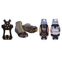 XATP crampons de Traction antidérapants poignées de neige pour la plupart des styles de femmes enfants chaussures habillées ville Crampon