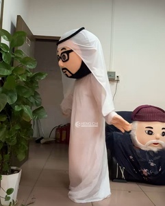 Disfraz de Mascota Profesional Personalizado con Personaje Árabe, Traje de Felpa Suave para Eventos Corporativos, Promoción de Negocios, Exposiciones - Product Image 3