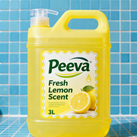 Pack familial pour la maison, liquide vaisselle écologique à haute mousse, parfum citron, vaisselle de cuisine, détergent à grande capacité