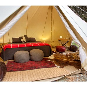 Tente cloche en toile de glamping de luxe étanche personnalisée <span class=keywords><strong>sibley</strong></span> 5m pour l'extérieur - Product Image 6