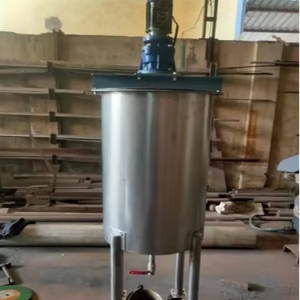 Tanque de Mezcla Industrial Vertical de Alta Velocidad con Motor de Engranajes, Agitador de Acero Inoxidable de Alta Resistencia para Mezclar Líquidos - Product Image 3