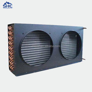 Fournisseur de serpentins de condenseur de réfrigération Mini condenseur de refroidissement par air <span class=keywords><strong>Prix</strong></span> du condenseur refroidi par air industriel - Product Image 2