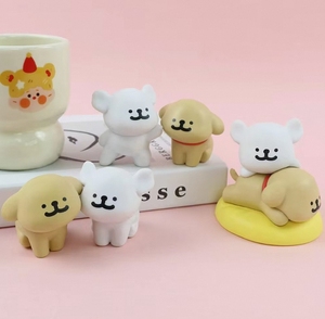 Figura de <span class=keywords><strong>Anime</strong></span> de PVC de Moda OEM, Personaje de Frozen, Línea Artística de Perrito Feliz, Adorno de Escritorio, Regalo de Cumpleaños para Niños, Juguete de Venta Caliente - Product Image 5