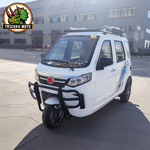 Tricycle motorisé commercial pour passagers, 150cc, 200cc, 250cc, moteur refroidi par eau, <span class=keywords><strong>3</strong></span> places, carrosserie fermée, barre de direction, <span class=keywords><strong>volant</strong></span> - Product Image 2