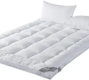 Matratzen auflage Größe anpassen Bett Topper Matratzen auflage Wasserdichter Matratzen bezug für Hotel Home
