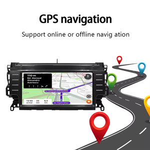 LELV 2 Din 2din Android araba radyo Video için Land Rover Discovery 5 2016 2017 2018 2019 araba Stereo multimedya oynatıcı başkanı ünitesi - Product Image 4