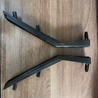 Pièces de carrosserie automobile, garniture de calandre avant, gauche et droite, noir brillant, remplacement pour BYD Shark 6 Pickup Truck
