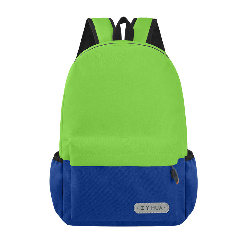 Green and navy blue