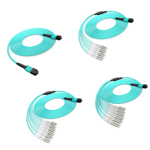 MPO/MTP Trunk Cable 24 <span class=keywords><strong>Core</strong></span>/48 <span class=keywords><strong>Core</strong></span>/12 <span class=keywords><strong>core</strong></span> <span class=keywords><strong>OM3</strong></span> nữ sợi Cáp Quang được sử dụng để 8lc 12lc 16lc - Product Image 5