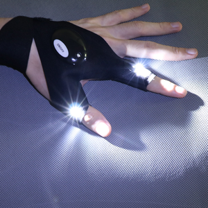 Lampe de poche LED, gant sans doigts à grandes mains pour hommes femmes, gadgets idée <span class=keywords><strong>cadeau</strong></span> d'anniversaire pour mari, petit ami, lui, gars - Product Image 2