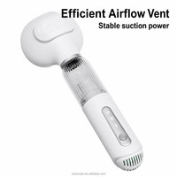 Aspirateur rechargeable pour toilettage canin, élimine les poils morts et l'undercoat, idéal pour la toilettage et le nettoyage à domicile, approvisionnement direct usine